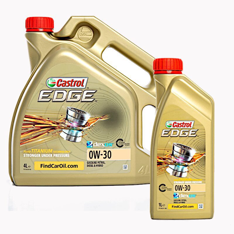 Castrol Edge 0W30 C3 Fully Synthetic Engine Oil 4 Litre 4L