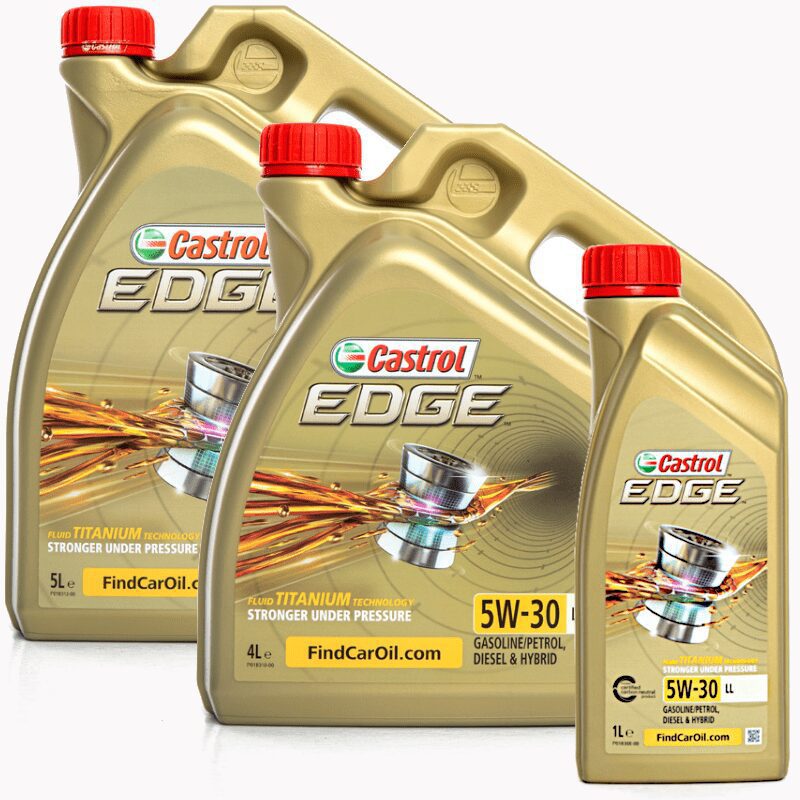 CASTROL EDGE 5W30 LL *VW504/50700* - CMG Oils Direct