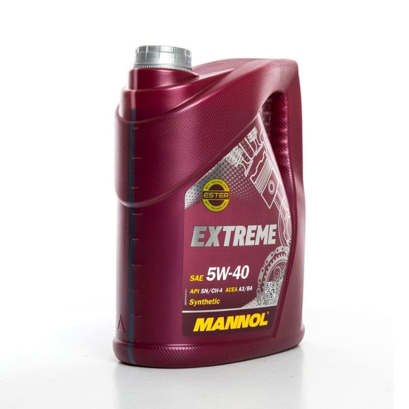 Mannol Extreme 5W40 (7915) *5L*Acea A3/B4* Api Sn/Ch-4* Fully Synthetic Oil  - CMG Oils Direct