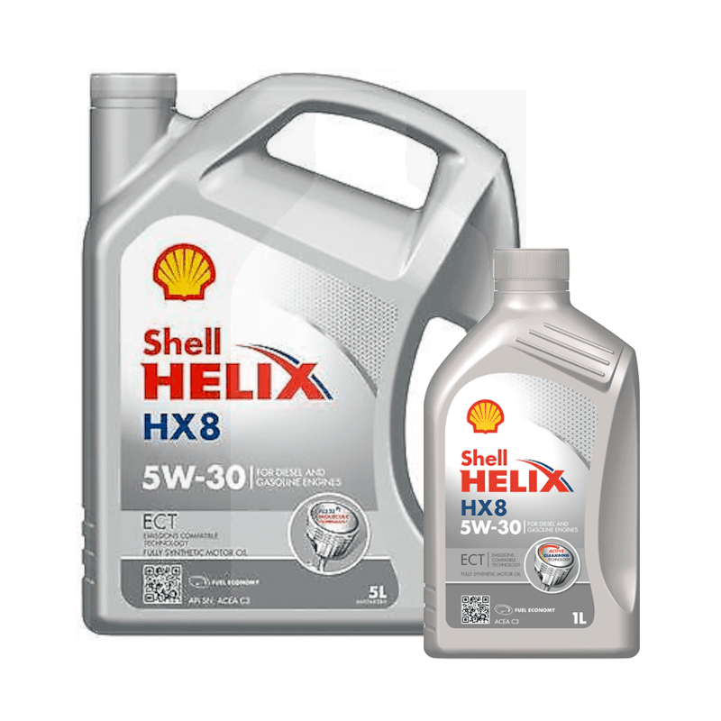 Aceite 5W30 Shell Helix HX8 Synthetic Professional AG Autos