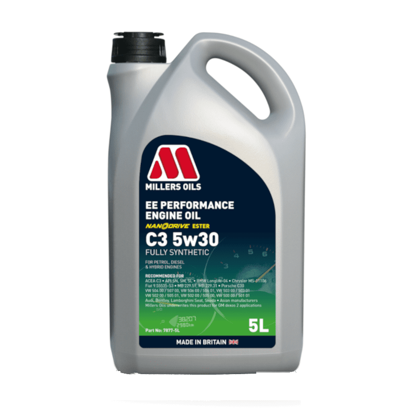 Millers Oils - EE Performance C3 5W30 Fully Synthetic Engine Oil - 5L