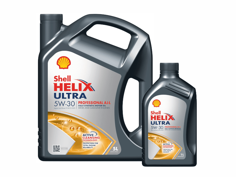 SHELL HELIX ULTRA PROFESSIONAL 5W-30 *C1 * AJ-L * SYNTHETIC * ST JLR 03 5005 6L